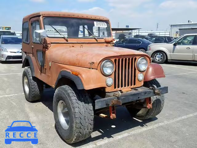 1975 JEEP CJ5 J5F83AH016085 image 0