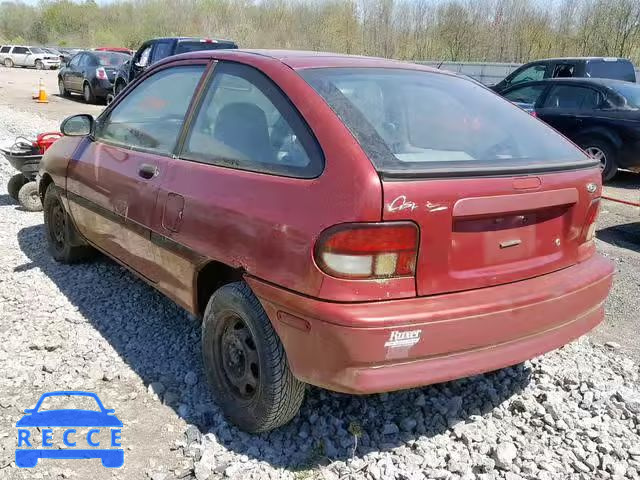 1996 FORD ASPIRE KNJLT05H9T6178975 image 2