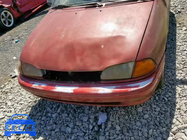 1996 FORD ASPIRE KNJLT05H9T6178975 зображення 6