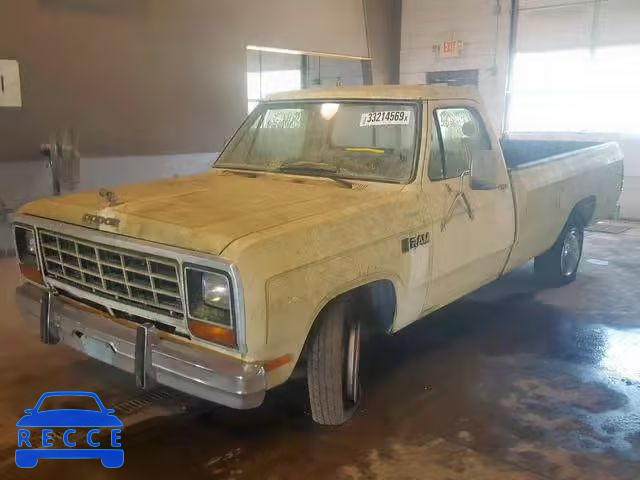 1985 DODGE D-SERIES D 1B7JD24T7FS569871 зображення 1