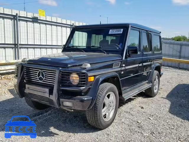 2002 MERCEDES-BENZ G 500 WDCYR49E72X132918 image 1