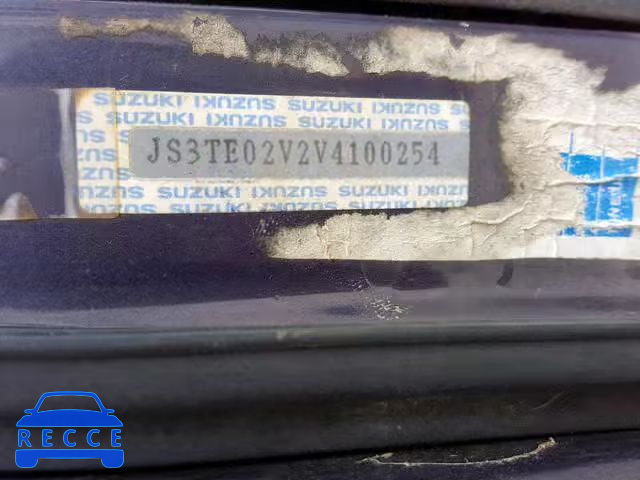 1997 SUZUKI SIDEKICK J JS3TE02V2V4100254 image 9