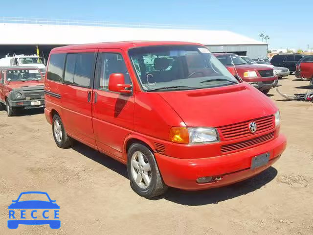 2001 VOLKSWAGEN EUROVAN MV WV2MB47031H125216 зображення 0