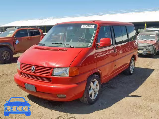 2001 VOLKSWAGEN EUROVAN MV WV2MB47031H125216 зображення 1