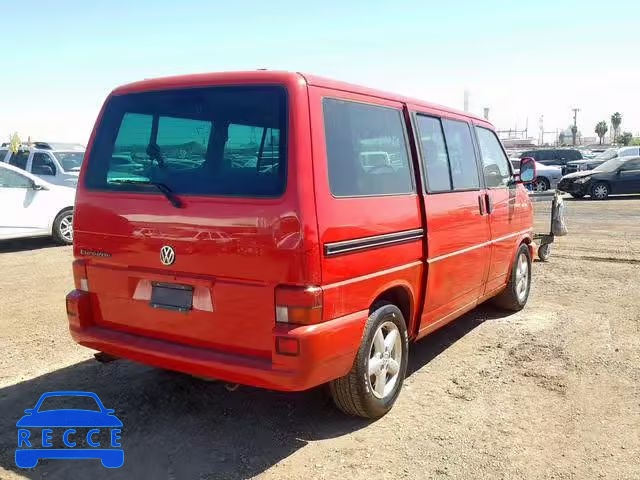 2001 VOLKSWAGEN EUROVAN MV WV2MB47031H125216 зображення 3