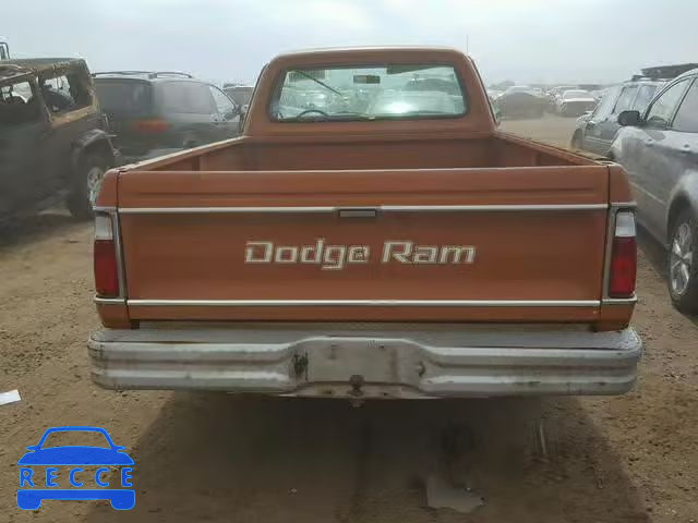 1980 DODGE PICKUP D14AEAC102199 image 5