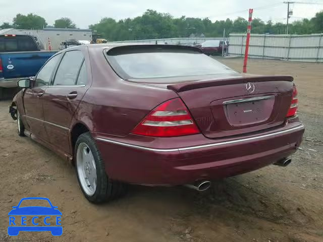 2001 MERCEDES-BENZ S 55 AMG WDBNG73J81A189943 Bild 2