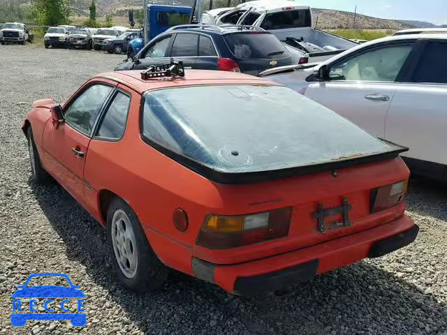 1987 PORSCHE 924 S WP0AA0923HN455476 image 2