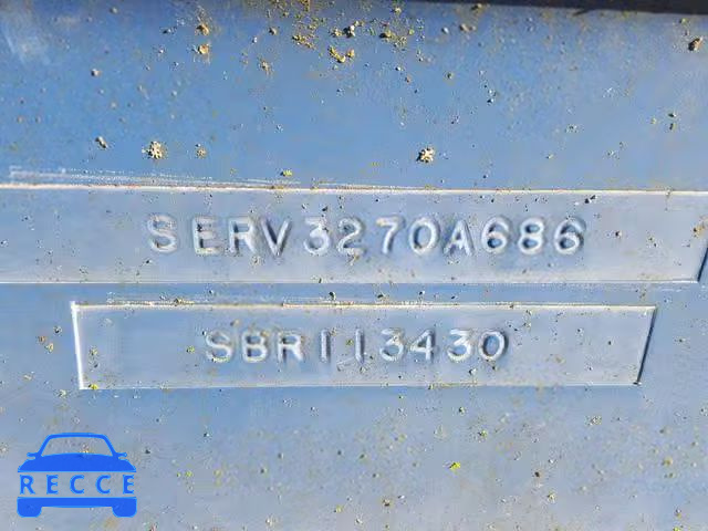 1986 SEAR MARINE LOT SERV3270A686 зображення 9