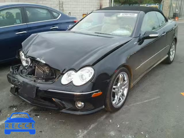 2008 MERCEDES-BENZ CLK 550 WDBTK72F28T095722 image 1