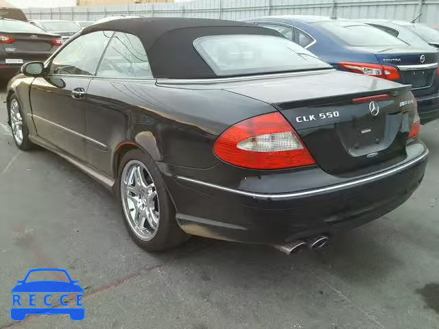 2008 MERCEDES-BENZ CLK 550 WDBTK72F28T095722 image 2