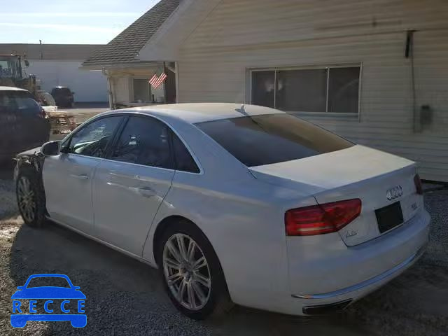 2013 AUDI A8 QUATTRO WAUA2AFD0DN019989 image 2