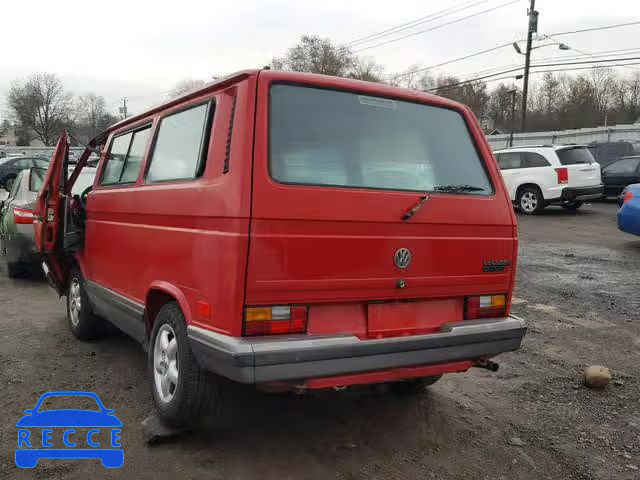 1990 VOLKSWAGEN VANAGON BU WV2YB0250LG109397 зображення 2