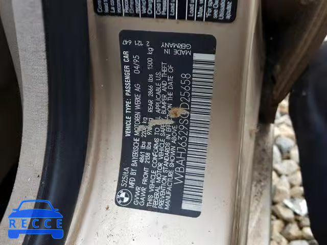 1995 BMW 525 IT AUT WBAHJ6329SGD25658 image 9