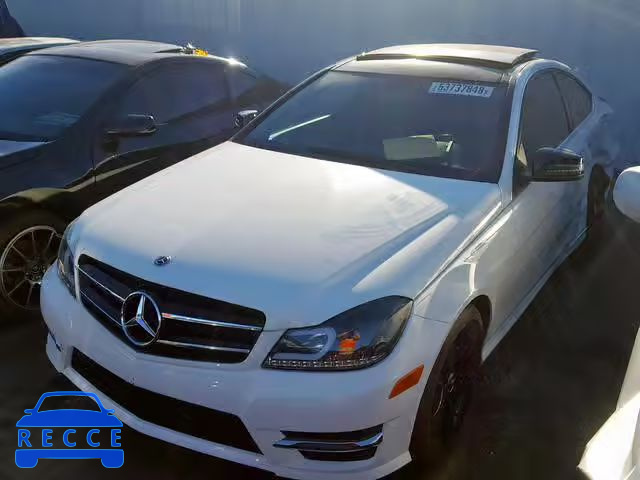 2014 MERCEDES-BENZ C 350 WDDGJ5HB7EG240164 image 1