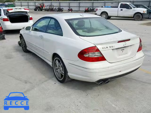 2009 MERCEDES-BENZ CLK 550 WDBTJ72H29F264206 Bild 2