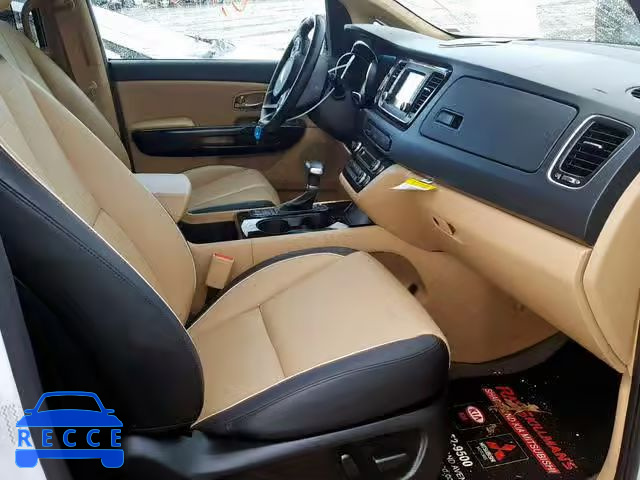 2017 KIA SEDONA EX KNDMC5C11H6256988 зображення 4