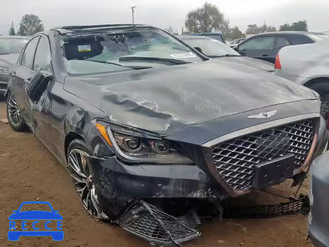 2018 GENESIS G80 SPORT KMHGN4JB8JU222492 Bild 0