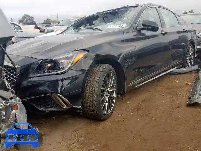 2018 GENESIS G80 SPORT KMHGN4JB8JU222492 зображення 1