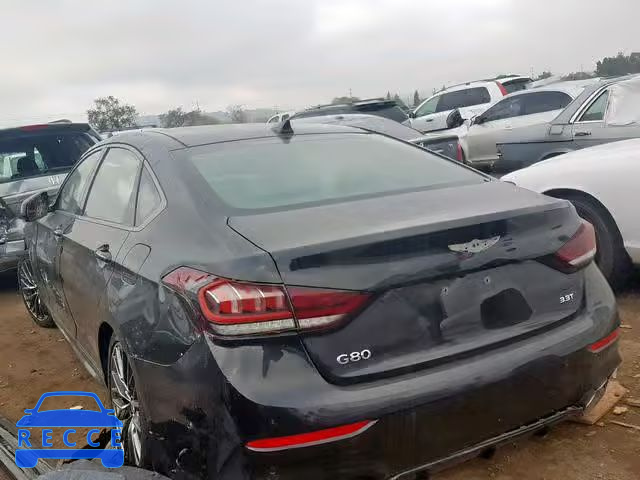 2018 GENESIS G80 SPORT KMHGN4JB8JU222492 image 2