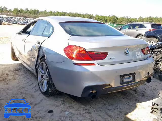 2015 BMW 640 XI WBA6B8C58FD453386 зображення 2