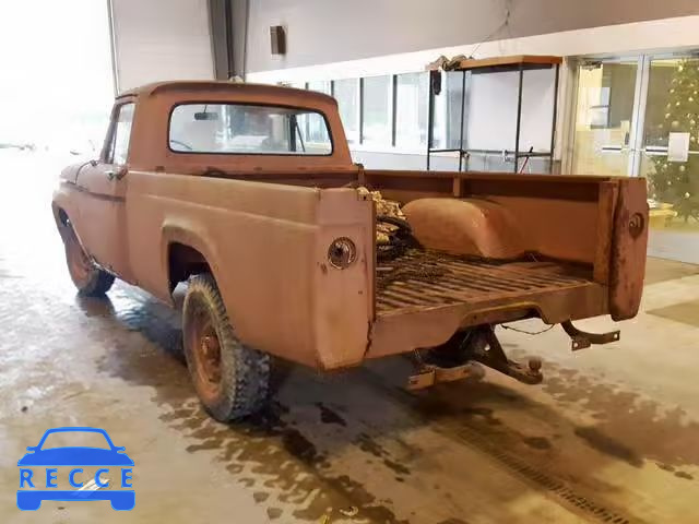 1963 FORD F100 F25CE362204 image 2
