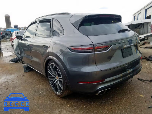 2019 PORSCHE CAYENNE TURBO WP1AF2AY9KDA81268 зображення 2