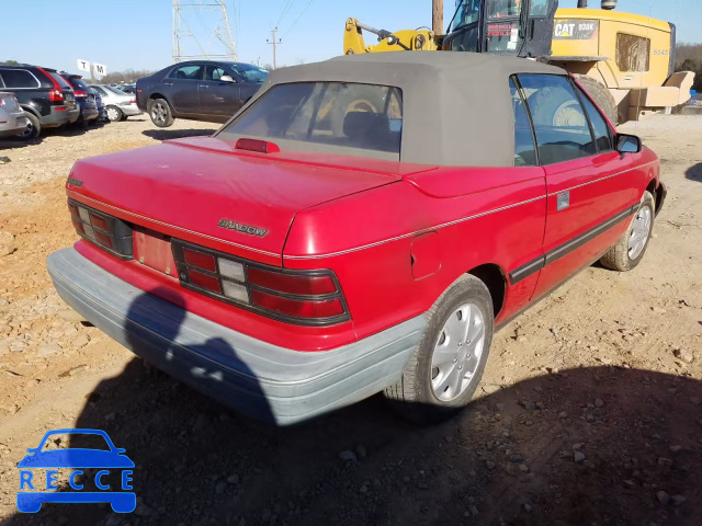 1991 DODGE SHADOW 3B3XP45K0MT624791 Bild 3