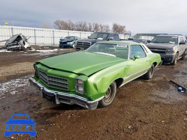 1976 CHEVROLET MONTECARLO 1H57V6R468942 image 1