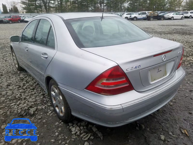 2005 MERCEDES-BENZ C 240 4MAT WDBRF81J05F657167 image 2