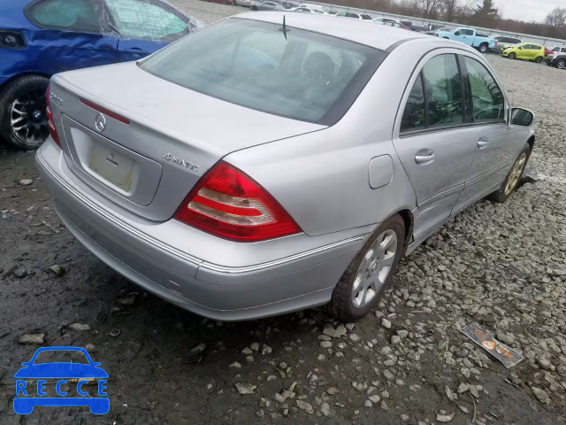 2005 MERCEDES-BENZ C 240 4MAT WDBRF81J05F657167 зображення 3