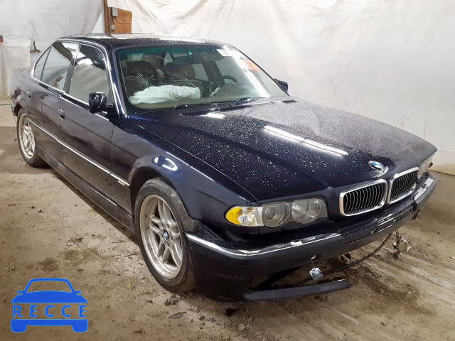 2001 BMW 750 IL WBAGJ03491DD74269 image 0