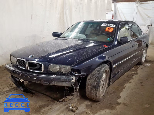 2001 BMW 750 IL WBAGJ03491DD74269 image 1