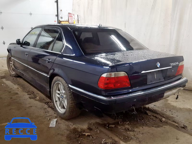 2001 BMW 750 IL WBAGJ03491DD74269 image 2