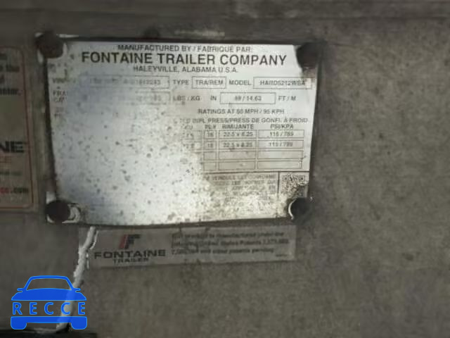 2016 FONTAINE TRAILER 13N248208G1512243 image 9