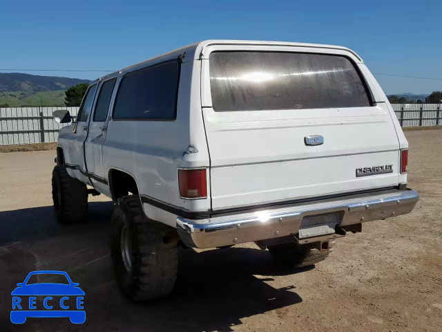 1990 CHEVROLET SUBURBAN V 1GNEV16K4LF100035 image 2