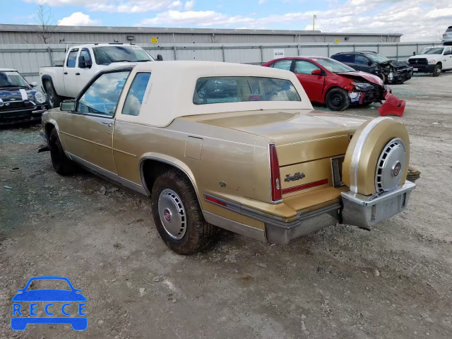 1986 CADILLAC DEVILLE BA 1G6CD4787G4295446 image 2