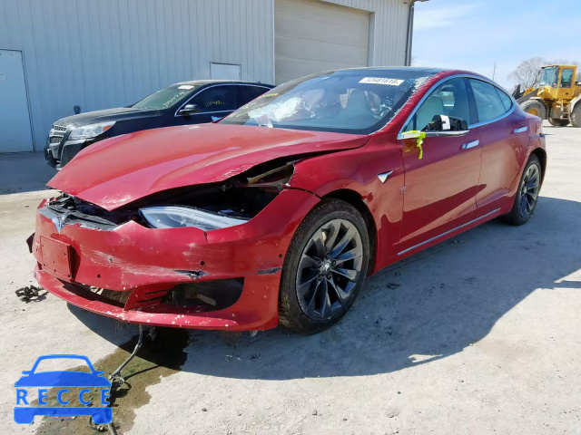 2019 TESLA MODEL S 5YJSA1E25KF299947 image 1