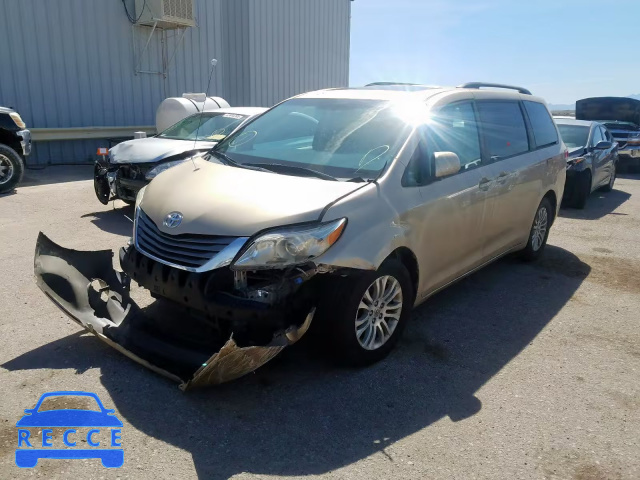 2012 TOYOTA SIENNA XLE 5TDYK3DCXCS247224 image 1