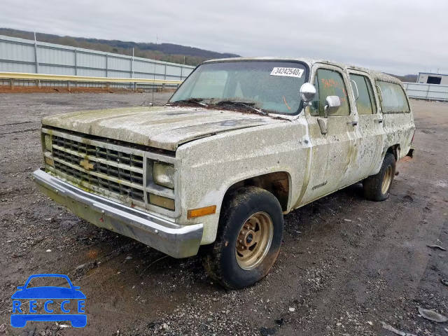 1991 CHEVROLET SUBURBAN R 1GNGR26KXMF133142 Bild 1