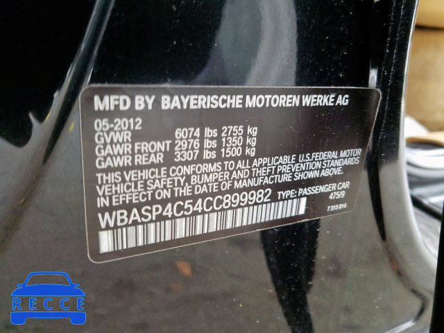 2012 BMW 550 XIGT WBASP4C54CC899982 image 9