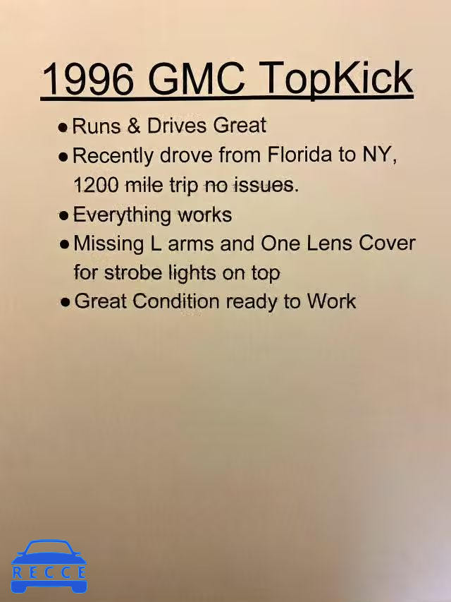 1996 GMC TOPKICK C7 1GDJ7H1J7TJ504979 image 5