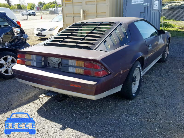 1982 CHEVROLET CAMARO 1G1AP87H8CL145440 Bild 3