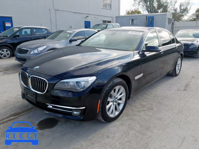 2015 BMW 740 LXI WBAYF4C53FGS99271 image 1