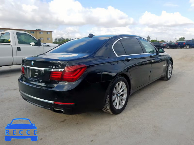 2015 BMW 740 LXI WBAYF4C53FGS99271 зображення 3