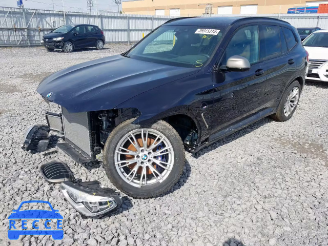 2019 BMW X3 XDRIVEM 5UXTS3C51K0Z03050 image 1