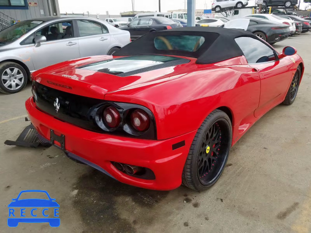 2004 FERRARI 360 SPIDER ZFFYT53A040134753 зображення 3