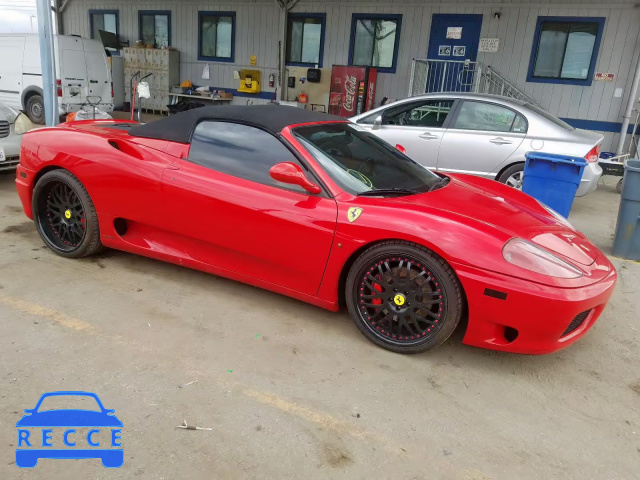 2004 FERRARI 360 SPIDER ZFFYT53A040134753 зображення 8