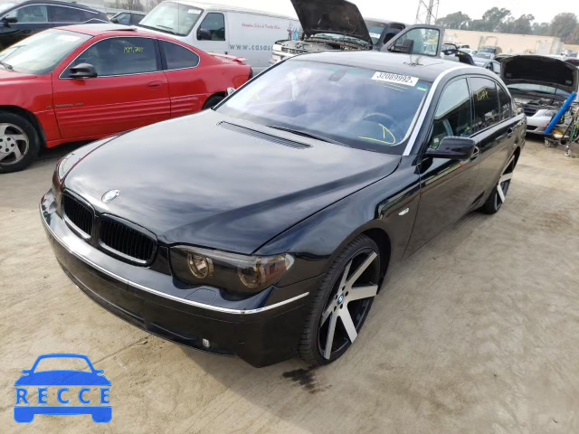 2004 BMW 760 LI WBAGN83464DK10790 image 1