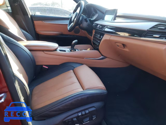 2017 BMW X6 XDRIVE5 5UXKU6C3XH0S99643 зображення 4